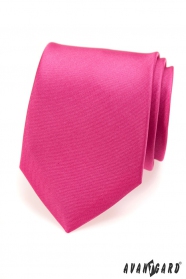 Ausdrucksvolle fuchsia-gefärbte Herren Krawatte matt