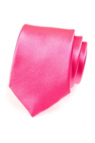 Herren Krawatte expressiv pink