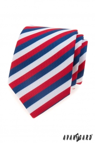 Herren Krawatte Tricolore Lux
