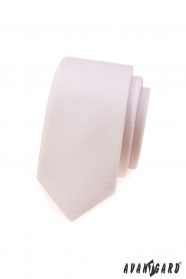 Schmale Krawatte Avantgard - Pulverfarbe