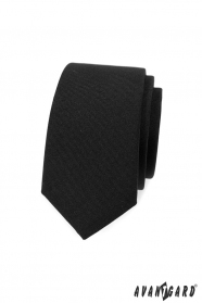 Schwarze, schmale Krawatte