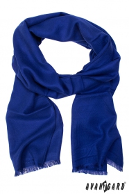 Blauer Herren-Schal