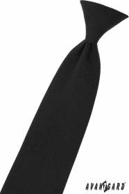 Schwarz Junge Krawatte 31 cm