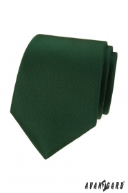 Mattgrüne Krawatte LUX