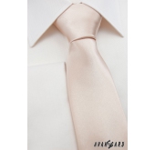 Herren Krawatte cremige Ivory - Breite 7 cm