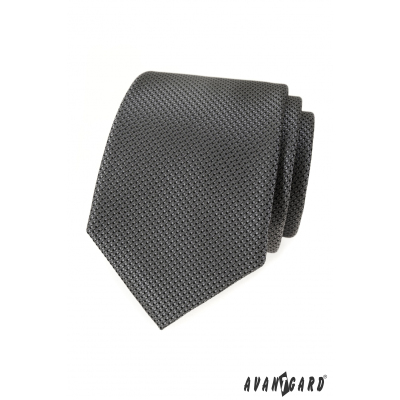 Graue Krawatte mit Textur