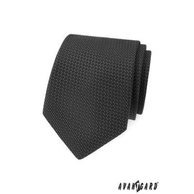 Grau strukturierte Avantgard Krawatte