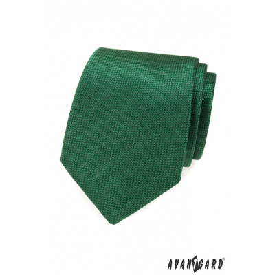 Grüne Herren-Krawatte mit Struktur