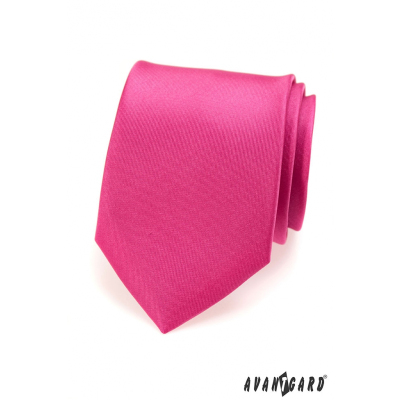 Ausdrucksvolle fuchsia-gefärbte Herren Krawatte matt
