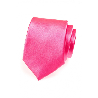 Herren Krawatte expressiv pink
