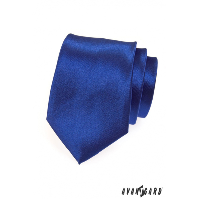Herren Krawatte expressiv königsblau