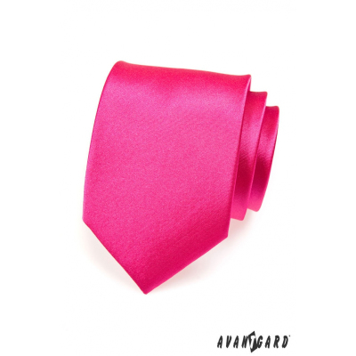 Herren Krawatte fuchsia-rosa