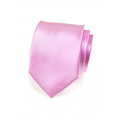 Einfarbige glänzende Lila Krawatte