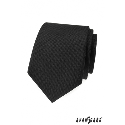 Schwarz strukturierte Avantgard Krawatte