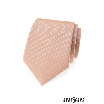 Pulver rosa farbene Krawatte mit Punkten