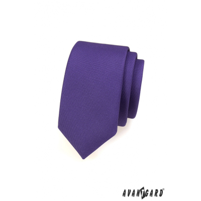 Krawatte SLIM für Herren violett