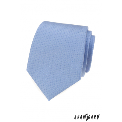 Blaue Krawatte mit Punkten