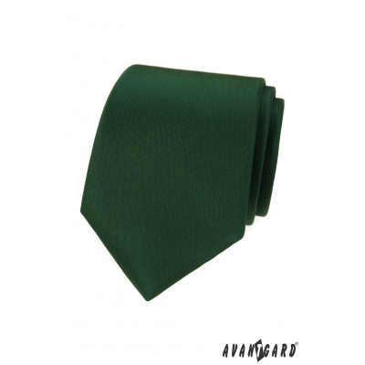 Mattgrüne Krawatte LUX
