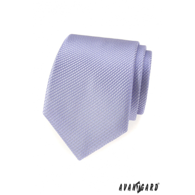 Strukturierte Krawatte in lila Farbe