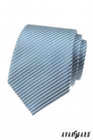 Türkise Krawatte mit Streifen