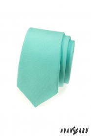 Krawatte SLIM Minze matt