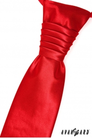 Rote französische Krawatte