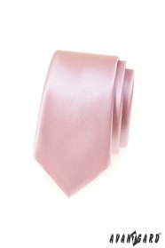 Herren Krawatte SLIM in Pulverfarbe