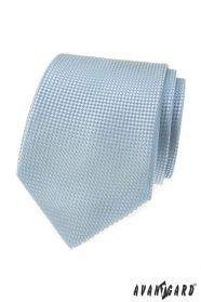 Hellblaue Avantgard Krawatte mit Struktur