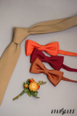 Hellbraune Krawatte für Herren - Breite 7 cm