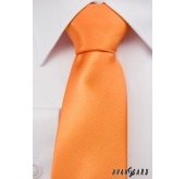 Orange Herren Krawatte - Breite 7 cm