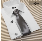 Graphite Krawatte für Männer - Breite 7 cm
